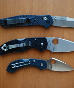 Spyderco Native 5 Lightweight Signature Knife with 2.95" CPM S30V Steel Blade and Black FRN Handle - PlainEdge - C41PBK5 35 71CLOt0vCqL