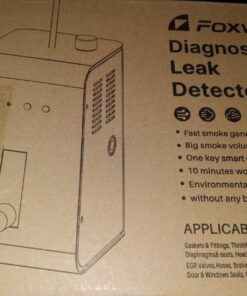 FOXWELL ST203 Automotive Smoke Machine with Built-in Air Pump, EVAP Vacuum Leak Detector, Air/Smoke Mode Car Pipe Leakage Diagnostic Tester for All DC12V Vehicles 19 71CLTVh0JRL