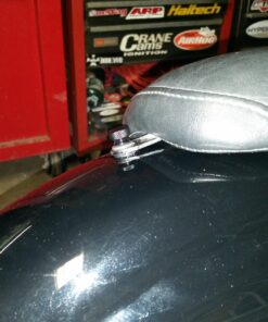 Alternative view of Harley Davidson Black Billet Aluminum Seat Bolt by Speed Dealer Customs