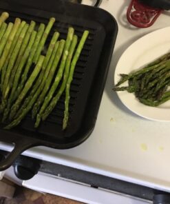 Lodge BOLD 12 Inch Seasoned Cast Iron Grill Pan; Design-Forward Cookware 12" 34 71CMH8SRyHL