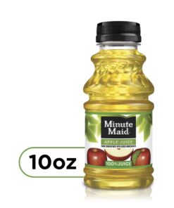 Minute Maid Apple Juice with Vitamin C, Fruit Juice Drink, 10 Fl Oz, 24 Pack 10 Fl Oz (Pack of 24) 17 71CMXKScL