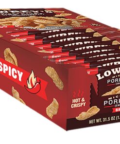 Alternative view of Lowrey's Bacon Curls Microwave Pork Rinds (Chicharrones), Hot & Spicy, 1.75 Ounce (Pack of 18)