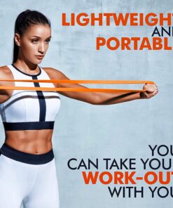 Draper's Strength Heavy Duty Resistance Stretch Loop Bands for Powerlifting Workout Exercise and Assisted Pull Ups #02 Red 12 71COdWnDGSL