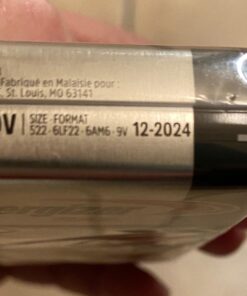 Alternative view of Energizer E522 Max 9V Alkaline battery - 4 Count 4 Count (Pack of 1)