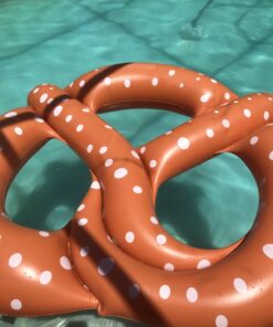 Swimline Giant Pretzel Swim Fun Inflatable Floating Seat, 1-Pack 41 71CPp6ZnHaL
