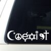 共存デカールステッカービニールバンパー – Christian Muslim Buddhist after life Star Dancing Peaceプライド 14 71CQf BGxL