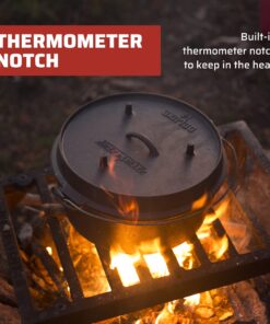 Camp Chef 12 Qt Seasoned Cast Iron Dutch Oven 29 71CQmrC3IfL