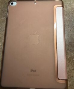 MoKo Case Fit iPad Mini 5 2019 (5th Generation 7.9-inch) iPad Mini 4, Slim Smart Shell Stand Folio Protective Cover with Soft TPU Translucent Frosted Back, Auto Wake/Sleep - Rose Gold 73 71CRnZpyeSL