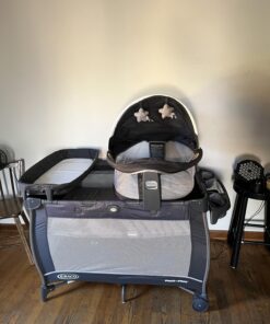 Graco Pack ‘n-Play Travel Dome LX-Playard | Features Portable Bassinet, Redmond w/ Raised Dome 36 71CSRxXwfEL