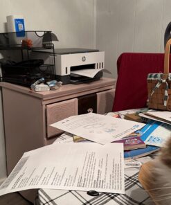 HP Smart -Tank 6001 Wireless Cartridge-Free all in one printer, this ink -tank printer comes with up to 2 years of ink included, with mobile print, scan, copy (2H0B9A) 87 71CSUHrLQzL