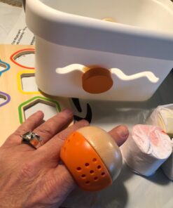 Amazon Basics Wooden Shape Sorter and Rainbow Stacker, Classic Sorting Toy for Babies, Toddlers, Children Age 12+ Months, Multicolor 48 71CSgtZEhL