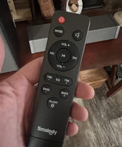 Smalody TV Speakers, Home Theater Speaker Wireless Audio Sound bar TV Speaker + Bass Subwoofer, Bluetooth Enabled/Optical/AUX/COAXIAL Inputs/Remote Control 31 71CUHueQ1NL