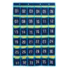 Loghot Numbered Classroom Sundries Closet Pocket Chart for Cell Phones Holder Wall Door Hanging Organizer (36 Pockets Blue) 36 Pockets Blue 13 71CUYdeORTL