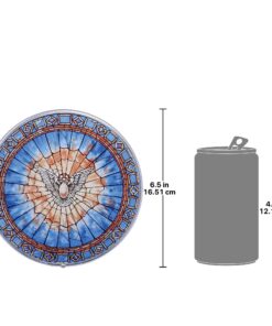 Stained Glass Panel - The Holy Spirit Round Stained Glass Window Hangings - Art Glass Window Treatments 12 71CUdPVgy3L