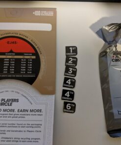 D’Addario EJ45 Pro-Arte Nylon Classical Guitar Strings, Normal Tension – Nylon Core Basses, Laser Selected Trebles - Offers Balance of Volume and Comfortable Resistance – 1 Set 1-Pack 32 71CUtHHtEpL