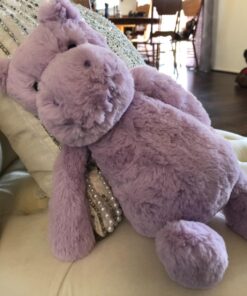 Jellycat Bashful Lilac Hippo Stuffed Animal, Medium, 12 inches 20 71CUyW34GFL