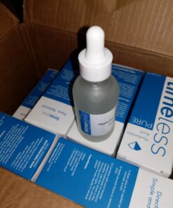 Timeless Skin Care Hyaluronic Acid 100% Pure Serum - 2 oz - Powerful Formula to Rehydrate Skin & Boost Moisture Levels + Relieves Appearance of Skin Tightness - Recommended for All Skin Types 2 Fl Oz (Pack of 1) 40 71CVV3uQYgL