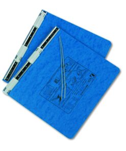 ACCO Pressboard Hanging Data Binder, 8.5 x 11 Inches Unburst Sheets, Light Blue (54122) 3 71CXfP JOOL