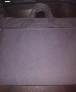 ARVOK 17 17.3 Inch Water-Resistant Canvas Fabric Laptop Sleeve with Handle&Zipper Pocket/Notebook Computer Case/Ultrabook Carrying Bag for HP/Dell/Lenovo/A sus/Acer/Samsung, Black 17 inch 36 71CXgPvHqtL