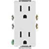 Leviton 5325-WMP 15 Amp, 125 Volt, Decora Duplex Receptacle, Residential Grade, Grounding, 10-Pack, White AmazonUs/LEVV9 10 count(Pack of 1) 6 71CXmG0YxVL