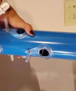 Perky-Pet 391 Metal Tube Wild Bird Feeder, Blue Sturdy 41 71CY7S9QfSL