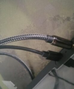 Zeskit Premium 3.5mm Jack Male to Female AUX Audio Extension Cable, TRRS 4 Poles for Headphones with Mic, Speakers - 6ft 6 Feet 44 71CZUZIplmL