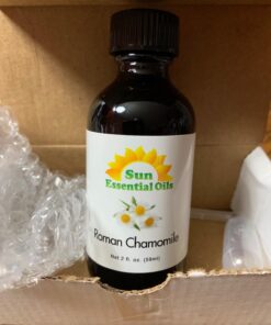 Sun Essential Oils 2oz - Chamomile (Roman) Essential Oil - 2 Fluid Ounces Chamomile (Roman) 2 Fl Oz (Pack of 1) 16 71Ca219CMqL