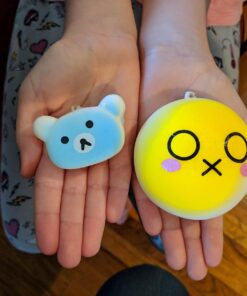 Huastyle 20pcs Squishies Toys Random Jumbo Medium Mini Slow Rising Kawaii Squishy Cake/Panda/Bread/Buns Phone Straps for Kids Stocking Stuffers Treasure Box Prizes Classroom 49 71Ca9wXPLlL