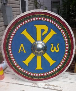 GDFB AB0129 Shield Boss with Hemispherical Dome, 7.5", Multi 32 71CaHivXACL