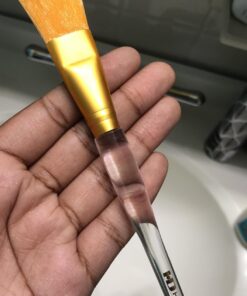 Hansderma Skinsoft Facial Mask Brush (Golden) Golden Brush 27 71CahI5soML