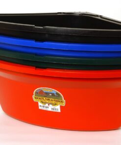 Plastic Corner Feeder Bucket (Black) - Little Giant - Durable & Useful Space Saving Corner Feed Trough (26 Quart) (Item No. PCF6BLACK) 3 71CaxW5GuhL