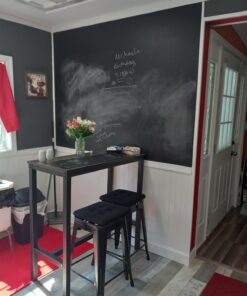 Krylon K05223000 Chalkboard Paint Special Purpose Brush-On, Black, Quart, 1 Quarts (Pack of 1) 1 Quarts (Pack of 1) 33 71CcBPktujL