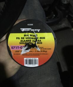 Forney 42300 Flux Core Mig Wire, Mild Steel E71TGS.030-Diameter, 2-Pound Spool, Silver, Pack of 1 welder with wire 34 71CceptMmJL
