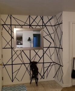 ProTapes Colored Crepe Paper Masking Tape, 60 yds Length x 1" Width, Black (Pack of 1) 1" (Pack of 1) 21 71CdIjeJ0rL