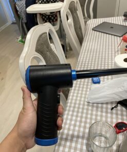 Keimi Cordless Compressed Air Duster - Rechargeable 7500mAh 91000RPM Compressed Air Blower with Led Light for Keyboard, PC, and Car Cleaning - Powerful Eco-Friendly Replacement for Canned Air Duster 37 71CdJd52z9L