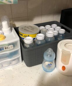 Dr. Brown's Travel and Storage Baby Bottle Caps for Natural Flow and Options+ Baby Bottles - 3-Pack - Narrow 25 71CeOTUQB0L