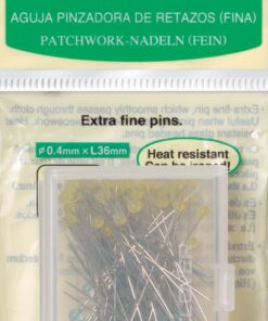 Clover Patchwork Pins Fine Yellow