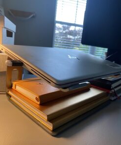 Nulaxy Laptop Stand, Detachable Ergonomic Laptop Mount Computer Stand for Desk, Aluminum Laptop Riser Notebook Stand Compatible with MacBook, Dell XPS, All 10-16" Laptops - Gray A-Grey 35 71CfPAnRN1L