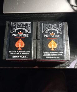 Bicycle Prestige Plastic Playing Cards (Colors May Vary) 50 71CfSd18FzL