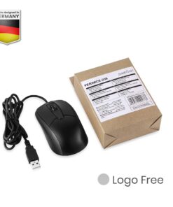 Perixx PERIMICE-209 3 Button USB Wired Mouse - Optical - 1000 DPI - 5.9 Ft Cable - Black 13 71CfjQIa7oL