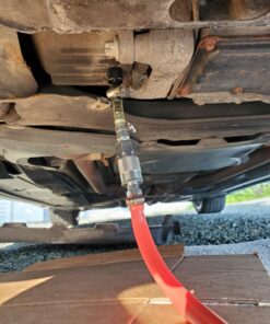 Katzco Liquid Transfer, Siphon Hand Pump - 2 Hoses, 50 x .5 Inches - for Gas, Oil, Air, Chemical Insecticides, and Other Fluids 26 71CgIEUHVGL