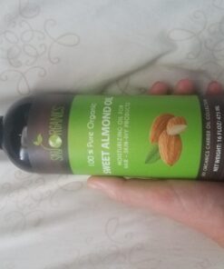 Sky Organics Organic Sweet Almond Oil for Body 100% Pure & Cold-Pressed USDA Certified Organic to Moisturize, Soften & Nourish, 16 fl. Oz 16 Fluid Ounces 37 71Cgjgu5Z2L