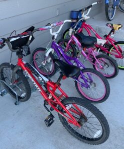 Hromee Bike Floor Parking 1-6 Rack Adjustable Bicycle Storage Organizer Stand for Garage, Silver 52 71CgzHzWvRL