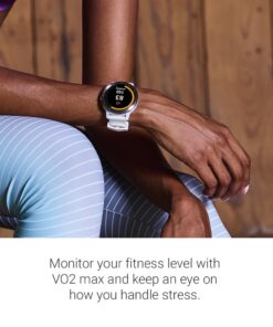Garmin 010-01769-01 Vivoactive 3, GPS Smartwatch with Contactless Payments and Built-In Sports Apps, Black with Silver Hardware 36 71ChPUWE4nL