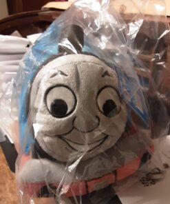 Jay Franco Thomas & Friends Plush Stuffed Toddler Pillow Buddy-Kids Super Soft Polyester Microfiber, 15 inch (Official Mattel Product), Thomas 36 71Ck tkmqPL