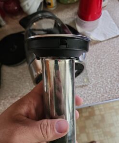 Chefman Electric Kettle with Temperature Control, 5 Presets LED Indicator Lights, Removable Tea Infuser, Glass Tea Kettle & Hot Water Boiler, 360° Swivel Base, BPA Free, Stainless Steel, 1.8 Liters 1.8L - Temperature Control 46 71Ck1LuxMsL 2