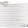 Amazon Basics Extension Cord, 13 Amps, 125V, 25 Foot, White 25-Foot Single 12 71Cl9WksP1L