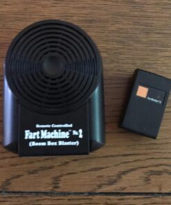 T.J. Wisemen, Inc. Remote Controlled Fart Machine #2 with Boom Box Technology - 15 Realistic Sounds - Wireless with 100 ft Range 18 71ClxFg2mvL