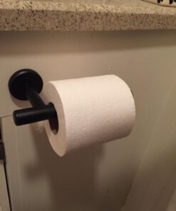 Gatco 4243MX Latitude II, Euro Tissue Holder In Matte Black, 6.88" Single Post 13 71CmlNfFh3L