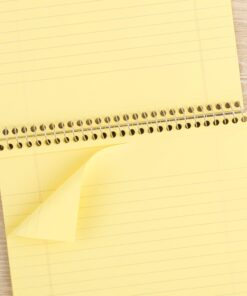 Mead Legal Pad Writing Pads, Top Bound, Wide Ruled Paper, 8-1/2" x 11", 70 Sheets, Great for Use as Home Office Supplies, Memo Pads, Note Pads, or Steno Pads, Letter Writing, Canary Yellow (MEA59880) 11 71CnHc0xWuL